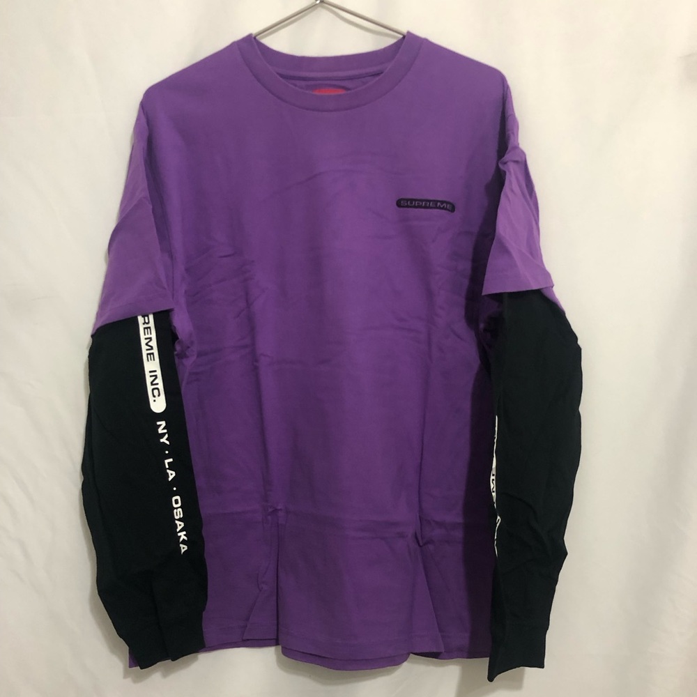 Supreme Inc. long sleeve paneled top